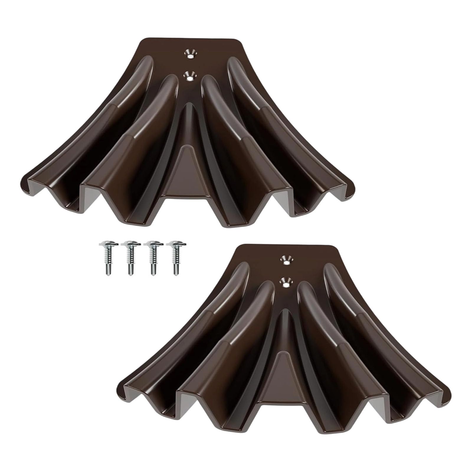 HZBB 2Pcs Gutter Downspout Diverter Extensions for Rainwater Dispersal Wear Resist Rain Gutter Disperser Water Diverter Rain Water Drainage Disperser