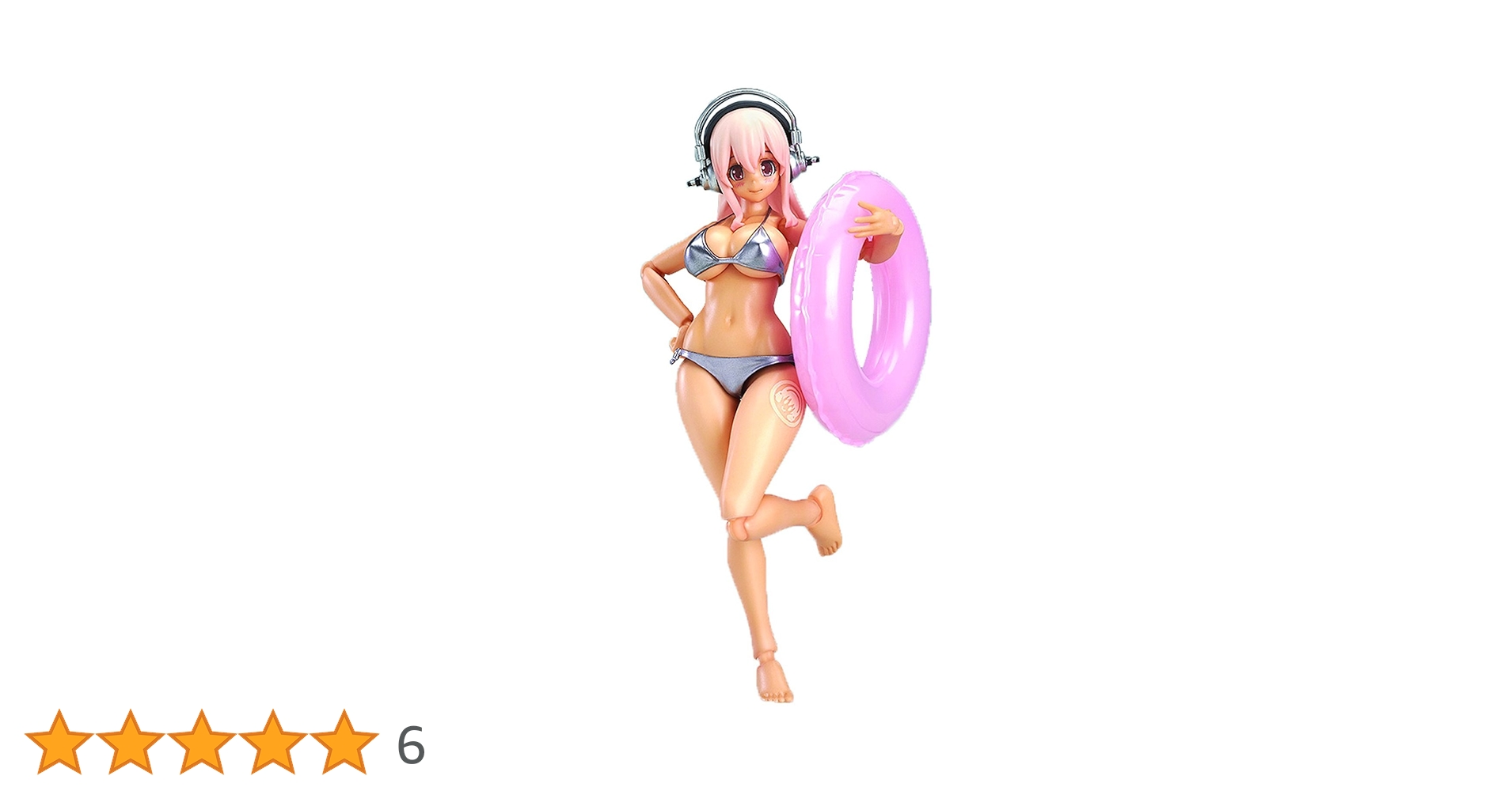 SUPER - (フィギュア単品) figma(フィグマ) SP-051 すーぱーそに子 水着ver. TVアニメ「そにアニ-SUPER SONICO THE ANIMATION-」BD/DVD 第1巻 初回限定盤 完成品 可動フィギュア ポニーキャニオン Amazon.co.jp: アニメオリジナルfigmaすーぱーそに子 水着Ver.付