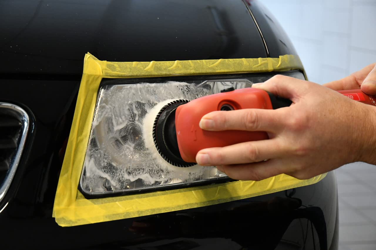 SONAX PROFILINE HeadlightPolish (250 ml) spezielle Schleifpaste zur Auffrischung von vergilbten und vermatteten Scheinwerfern aus Kunststoff | Art-Nr. 02761410