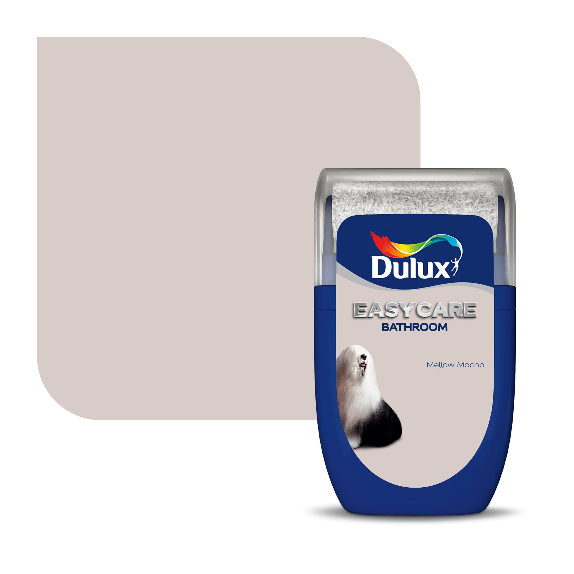 Dulux 5268290 Easycare Bathroom Tester Paint, Jasmine White, 30 Millilitres