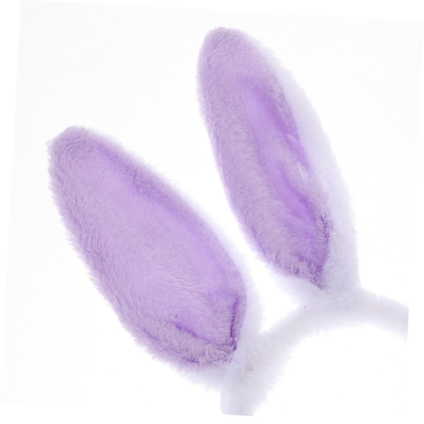 VICASKY 30 Pièces Bandeaux Oreilles Lapin Pâques Confortables pour Fête Carnaval Cosplay Mixte Peluche et Paillettes Couleur Aléatoire