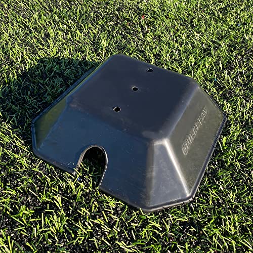Bases lestées QUICKPLAY 2,9kg x2 lest de but football filet rebond