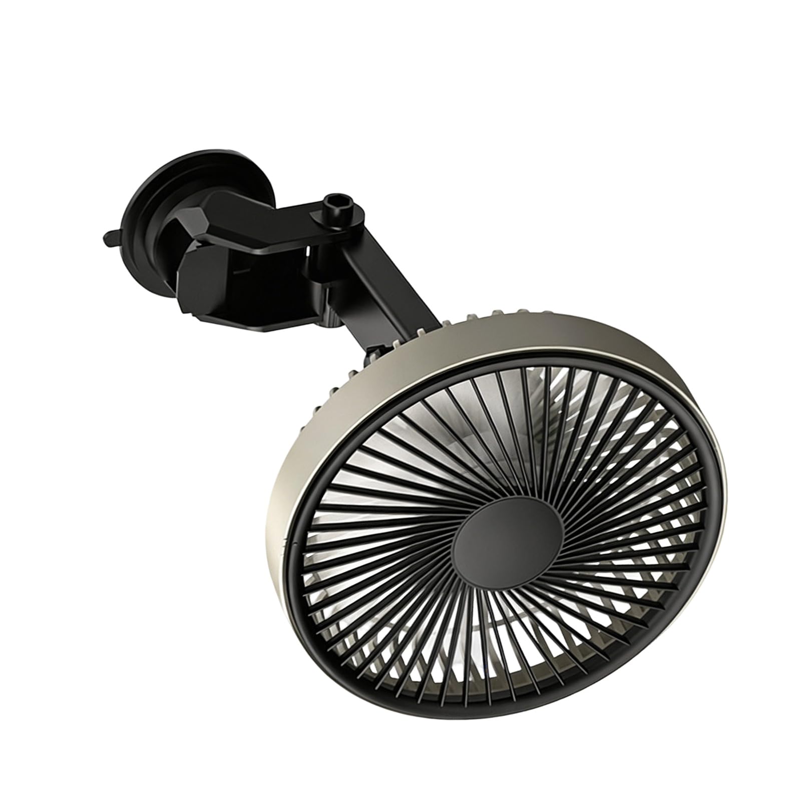 Geavonyg Car Cooling Fan with Suction Cup Electric Vehicle for Auto Vehicles Home Windshield Easy Installation Accessories Car
