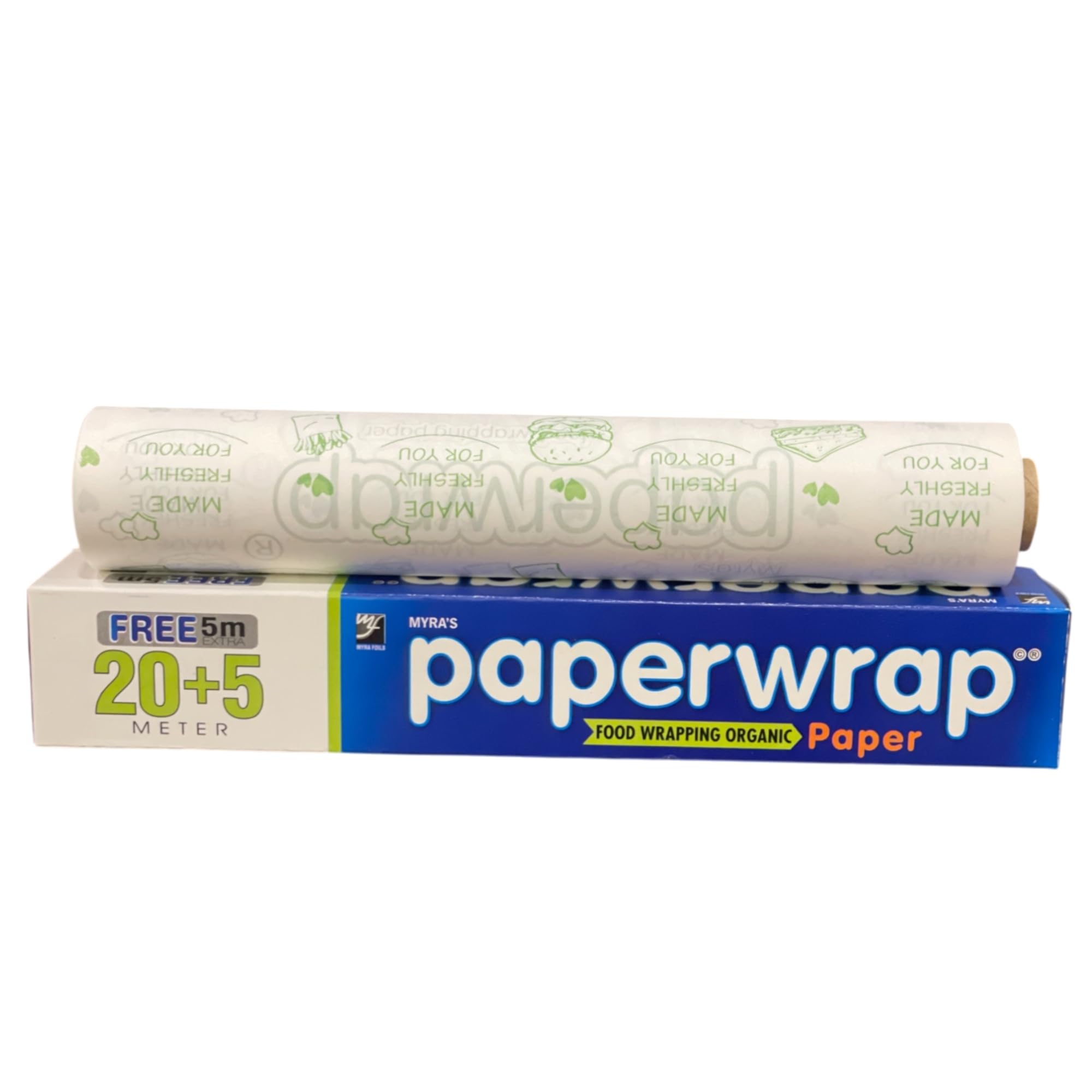 Paperwrap Roll | Chapati Wrap| Paper foil | Burger Wrap | Reusable, Food Wrap | Lunch Box Safe | Heavy Duty Butter Paper Roll for Roti, Paratha, Sandwich Wrap, 20+ 5 Meter-picture-22