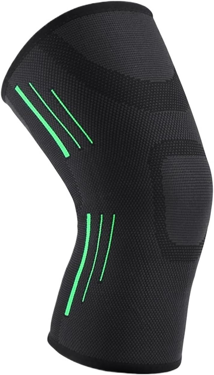 2 Pcs Basketball Knee Brace Sports Breathable Elastic Leg Knee Pads Sleeve Men Women for Volleyball Football Dance Yoga Tennis Running