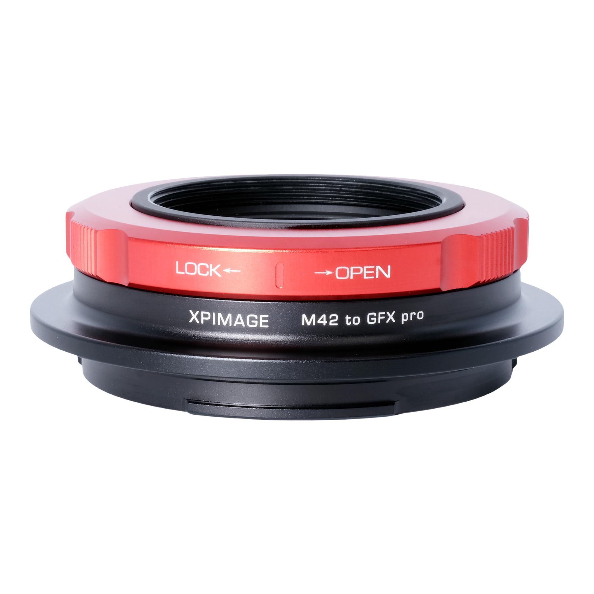 XPIMAGE Lens Mount Adapter Ring Compatible with M42 Screw Thread Lens to Fujifilm GFX Camera GFX50 GFX100