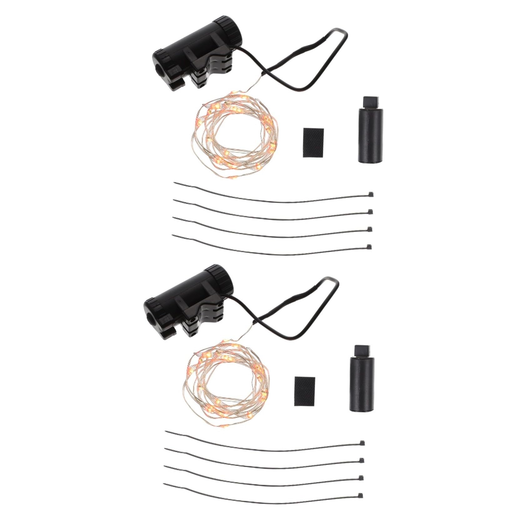Toyvian Lumières de Vélo LED Rechargeables de Roue RGB pour Vélo Éclairez Nocturnes Modes Clignotants Colorés Visibilité pour Cyclistes