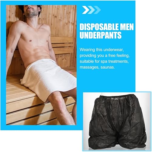 Miniatura 5 de PRETYZOOM Ropa interior desechable para hombre, ropa interior para hombre, ropa interior para hombre, ropa interior para hombre, ropa interior de