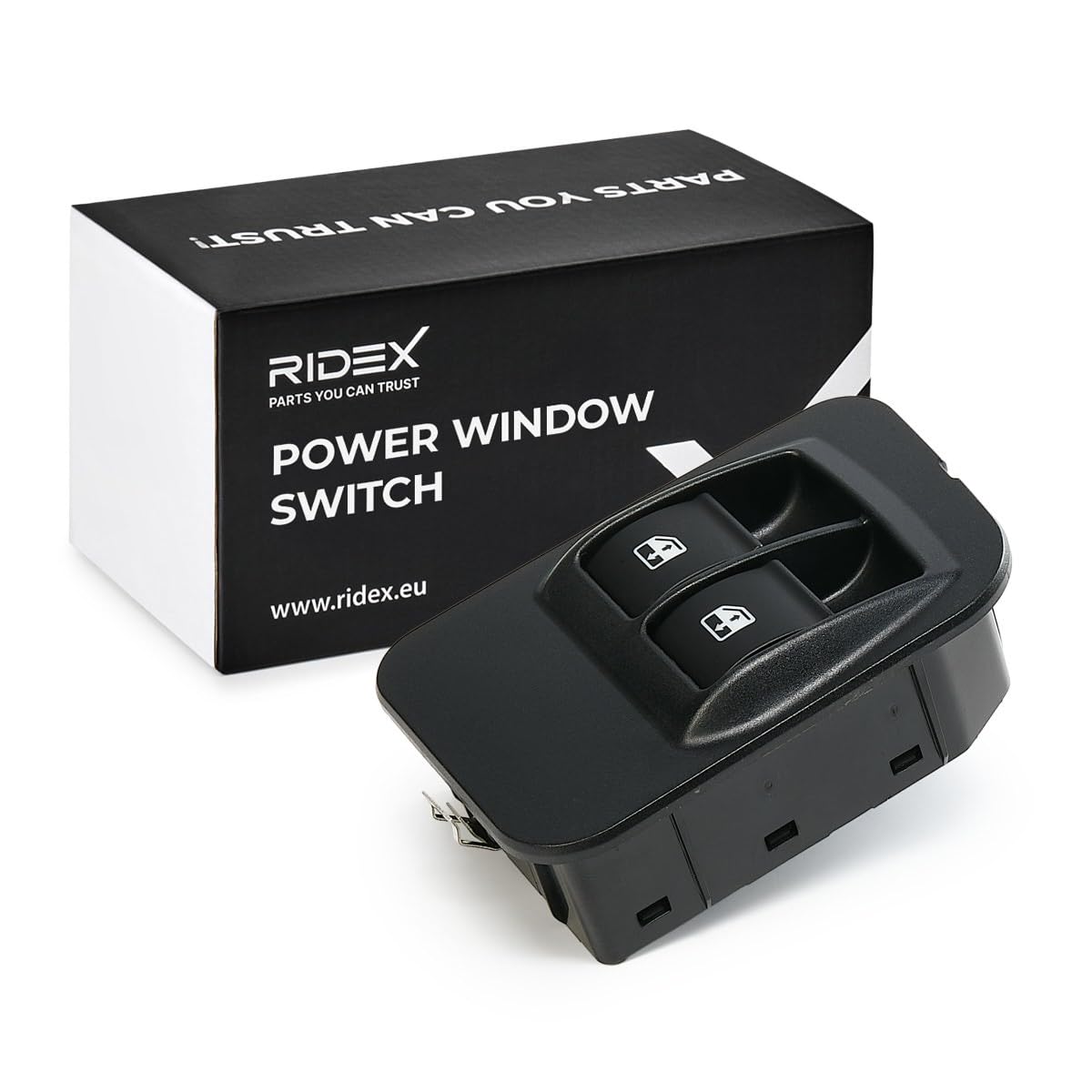 RIDEX 1761S0080 Interruttore Alzacristallo anteriore Sinistra Compatibilità con FIAT FIORINO Cassone/Furgonato/Promiscuo 225