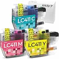 Amazon.co.jp: バウストア Brother LC411 互換インク