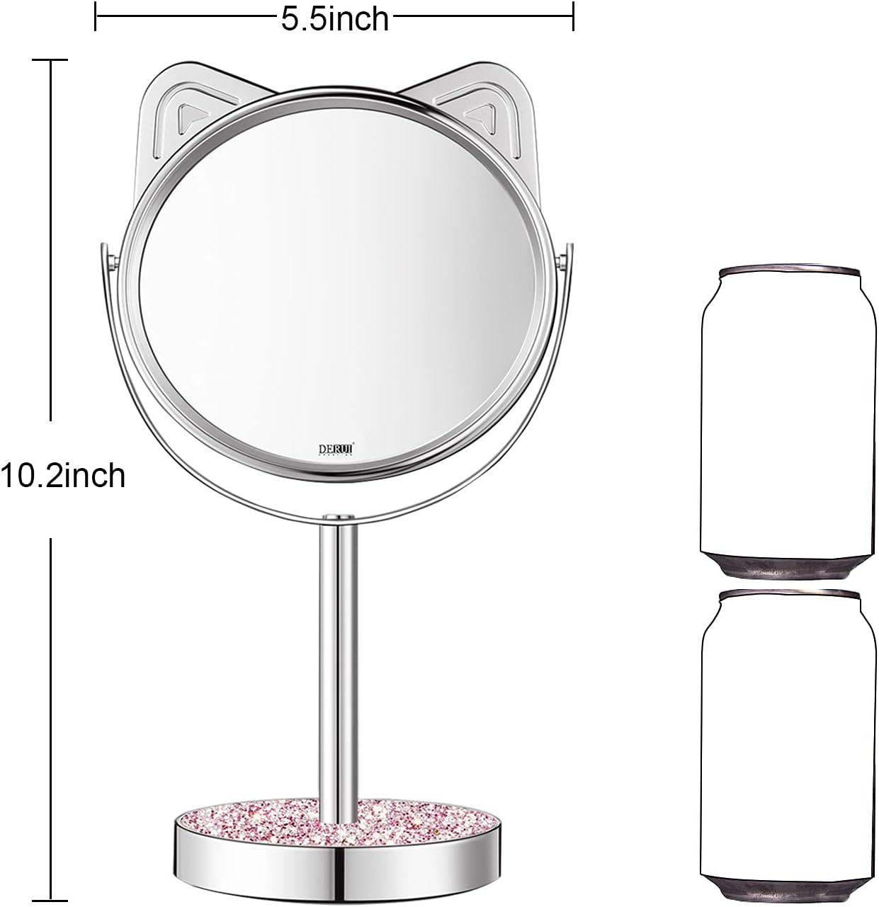 Buy Mirror Gifts For Girls Kids Makeup Vanity Mirror Teenage Girls Gifts By Derui Creation Lilac Online In Indonesia B08t1t5fgl