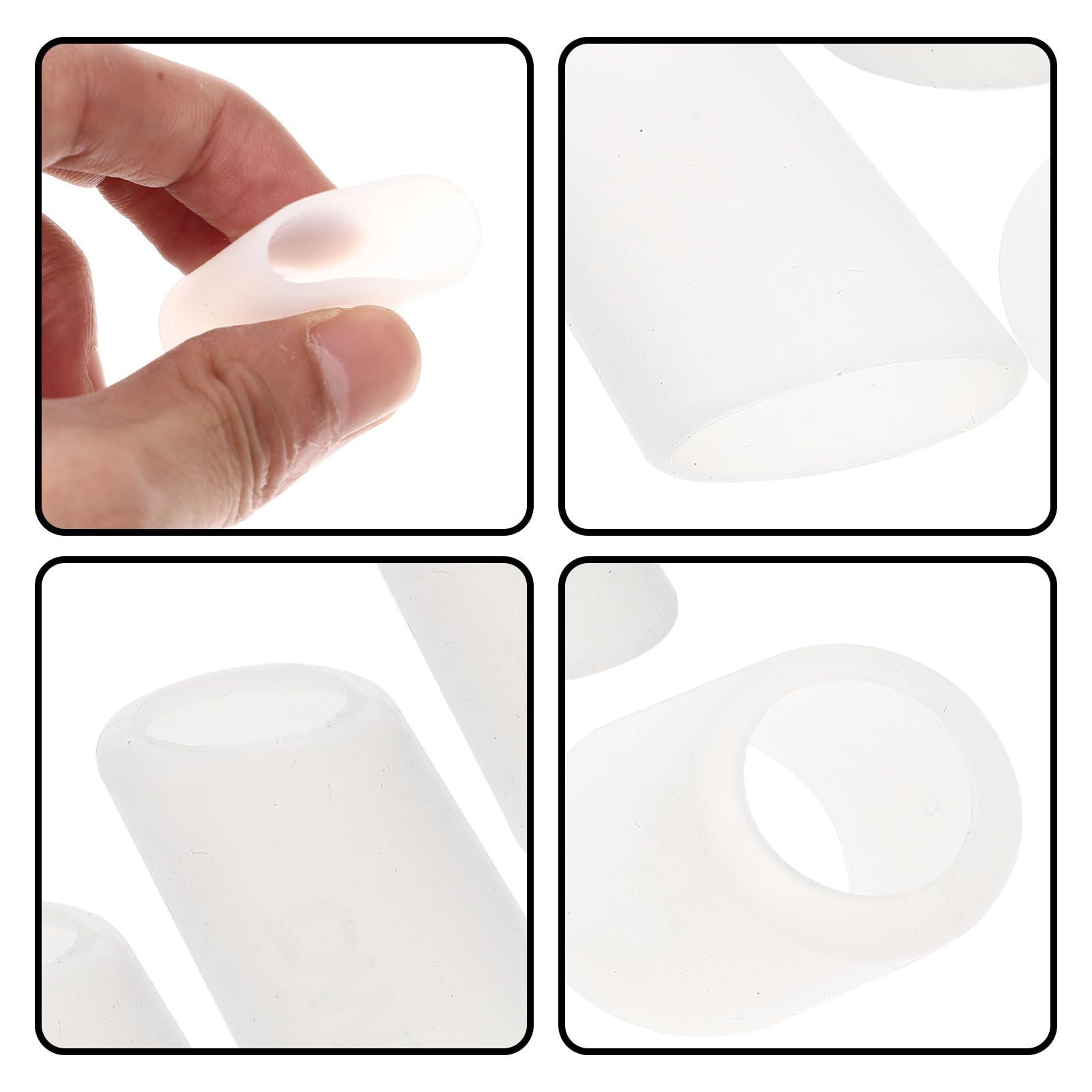 Cubiertas Protectoras de Silicona para Boquillas de Tetera Blancas, 3 Piezas, Mangas Antigoteo y Resistentes al Calor para Uso Doméstico en Cocina