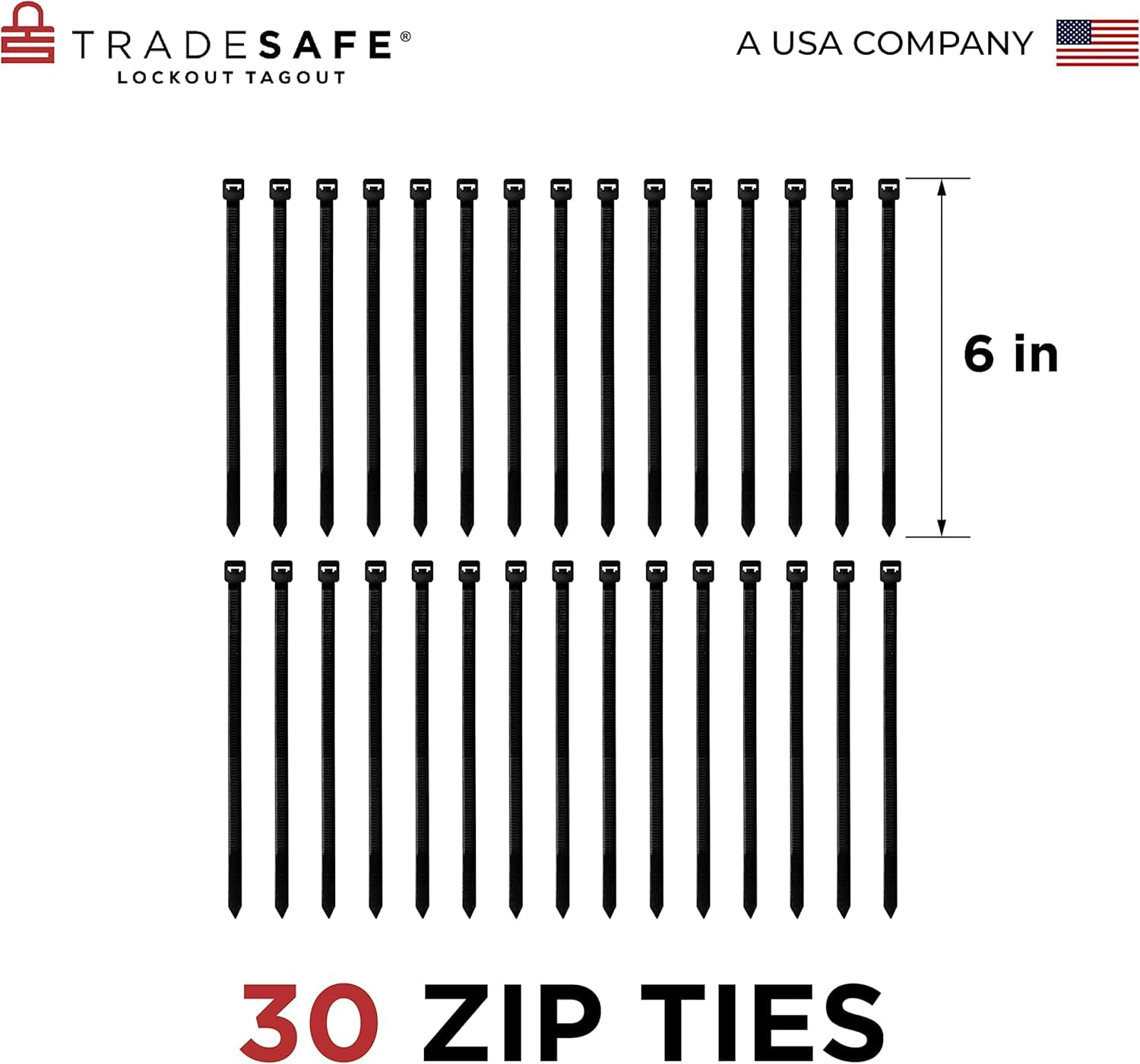 TRADESAFE Etiqueta de inspección de seguridad para prevención de accidentes, plástico de vinilo duradero de 15 mil, paquete de 30, con bridas de cremallera, para andamios, escaleras, extintores,