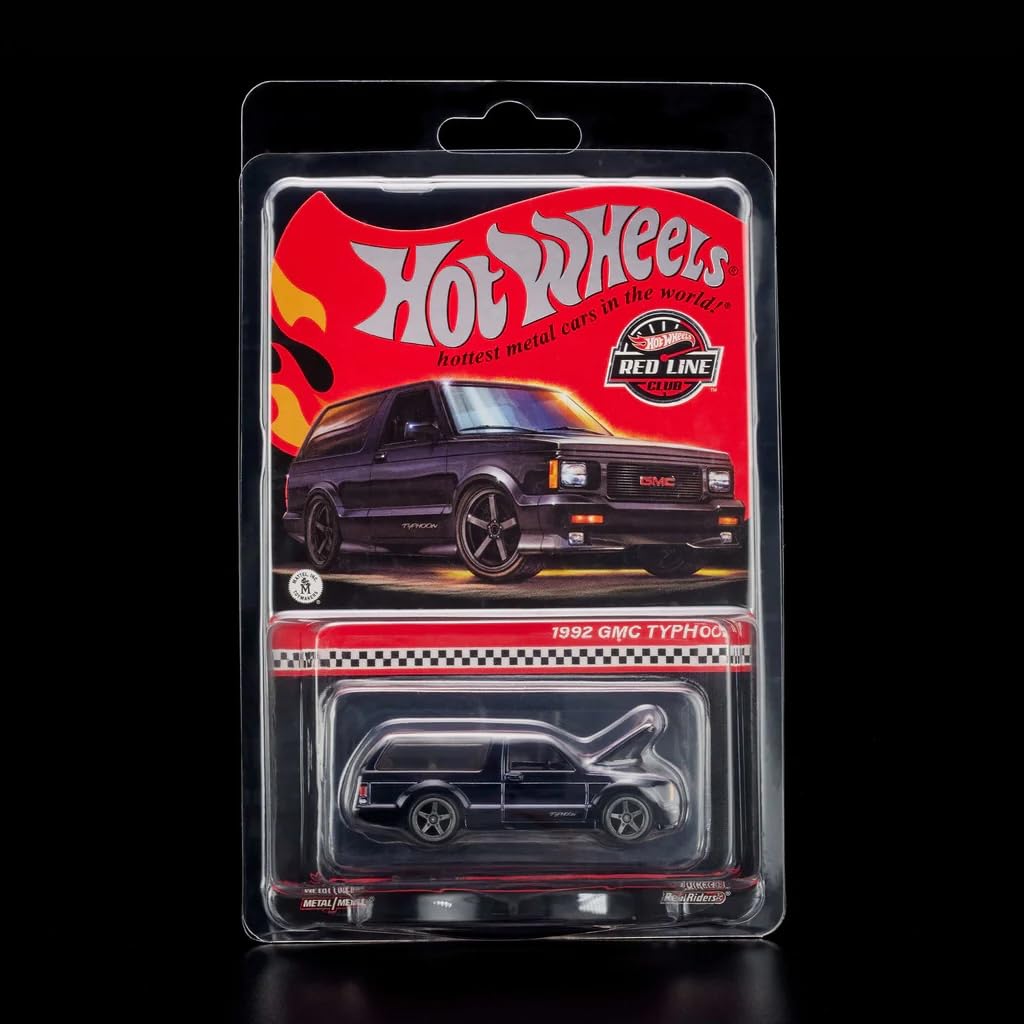 HotWheels 1992 GMC Typhoon レッド/ブラック Hot Wheels 2024 Red Line Club Exclusive 1992 GMC Typhoon | eBay
