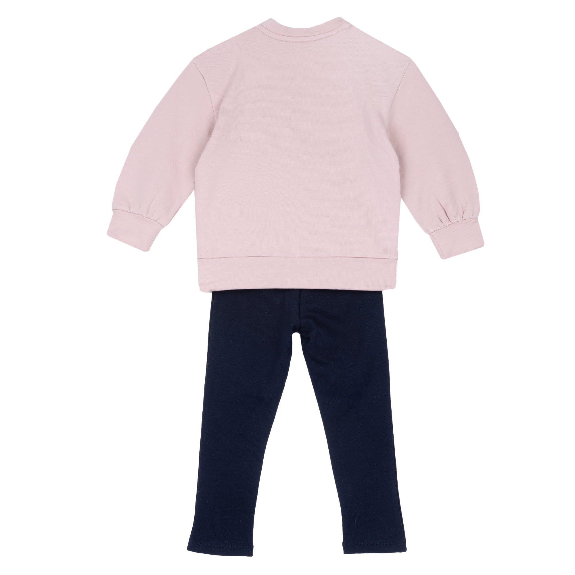 Chicco Completo Felpa E Pantaloni, Felpato Tuta Bambine e ragazze (Pacco da 1)