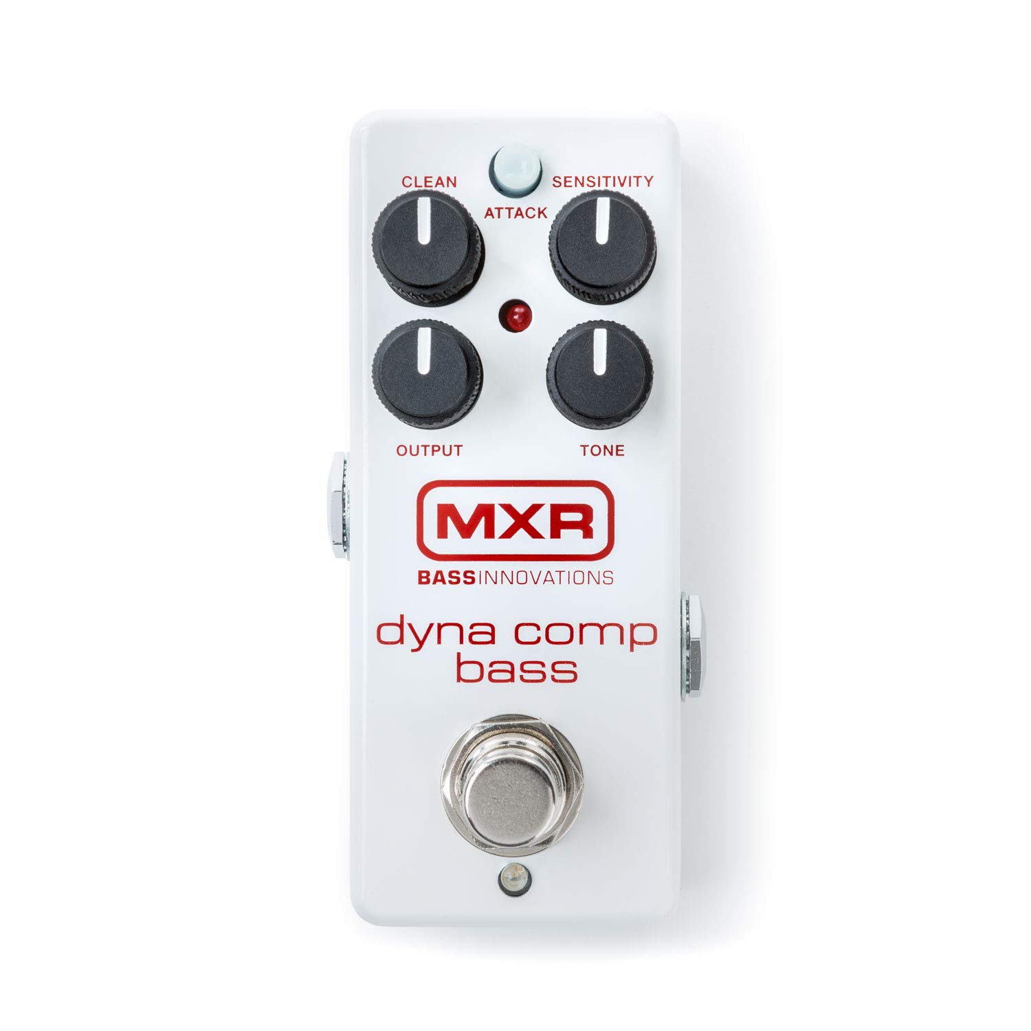 MXR M282 Bass Dyna Comp Mini Effects Pedal Bundle with 2 MXR Patch Cables and Dunlop Pick Pack
