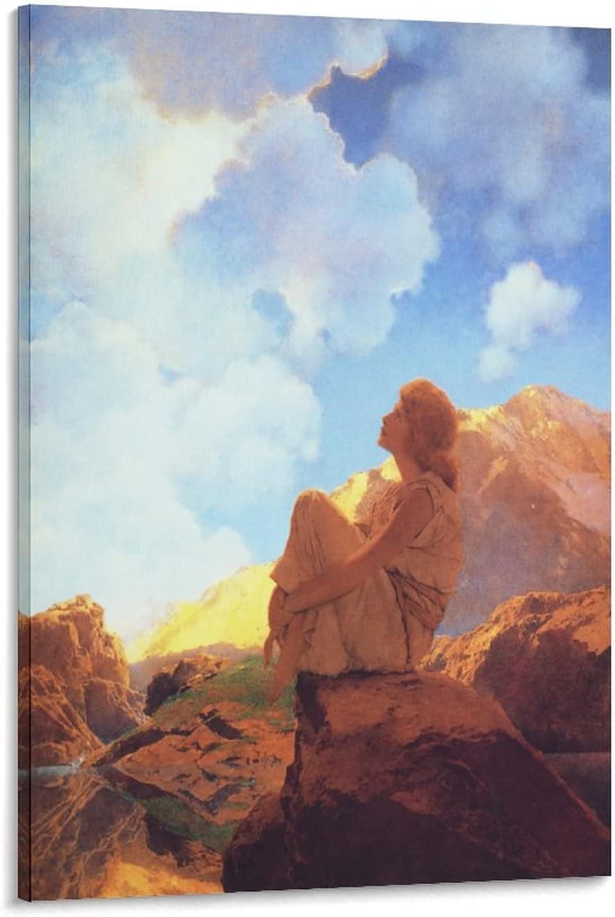 Amazon.co.jp: Maxfield Parrishマックスフィールド・パリッシュ画家の