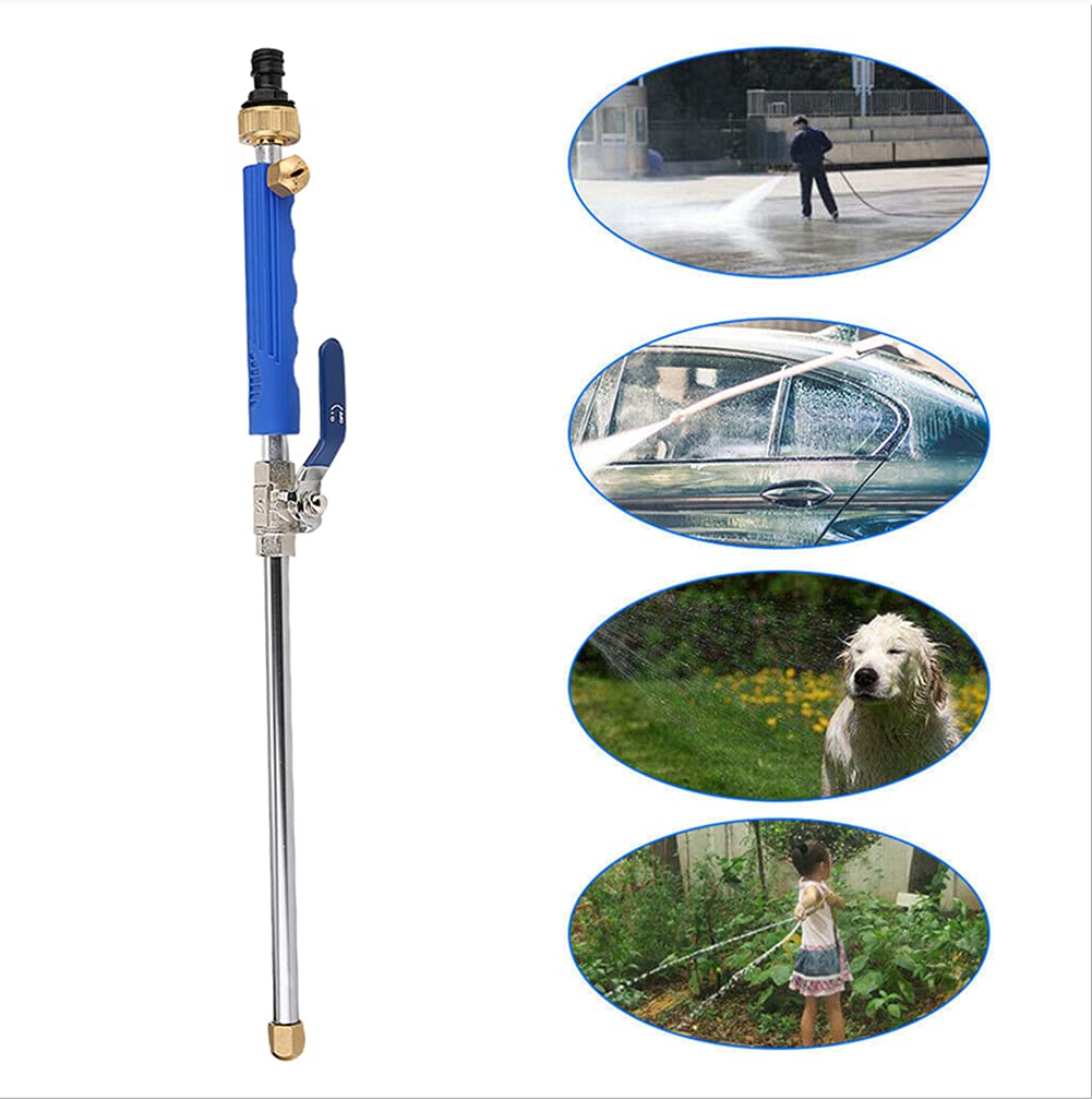 Idropulitrice Idropulitrice ad alta pressione Bacchetta Idrogetto Tubo per acqua Ugello Irrigazione Spruzzatore Strumento di pulizia Auto Universale
