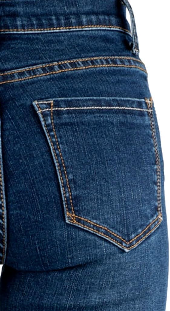 Stetson Western Jeans Womens Flare 8 X-Long Blue 11-054-0921-2419 BU