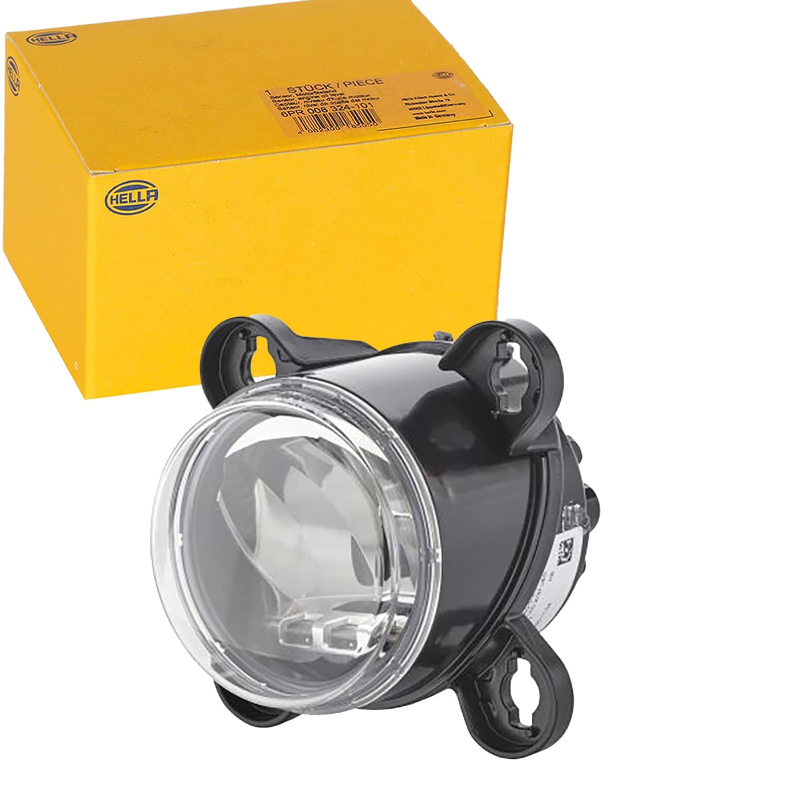 HELLA 1K0 015 050-121 LED-Headlight - 90mm Essential R80 - 12/24V