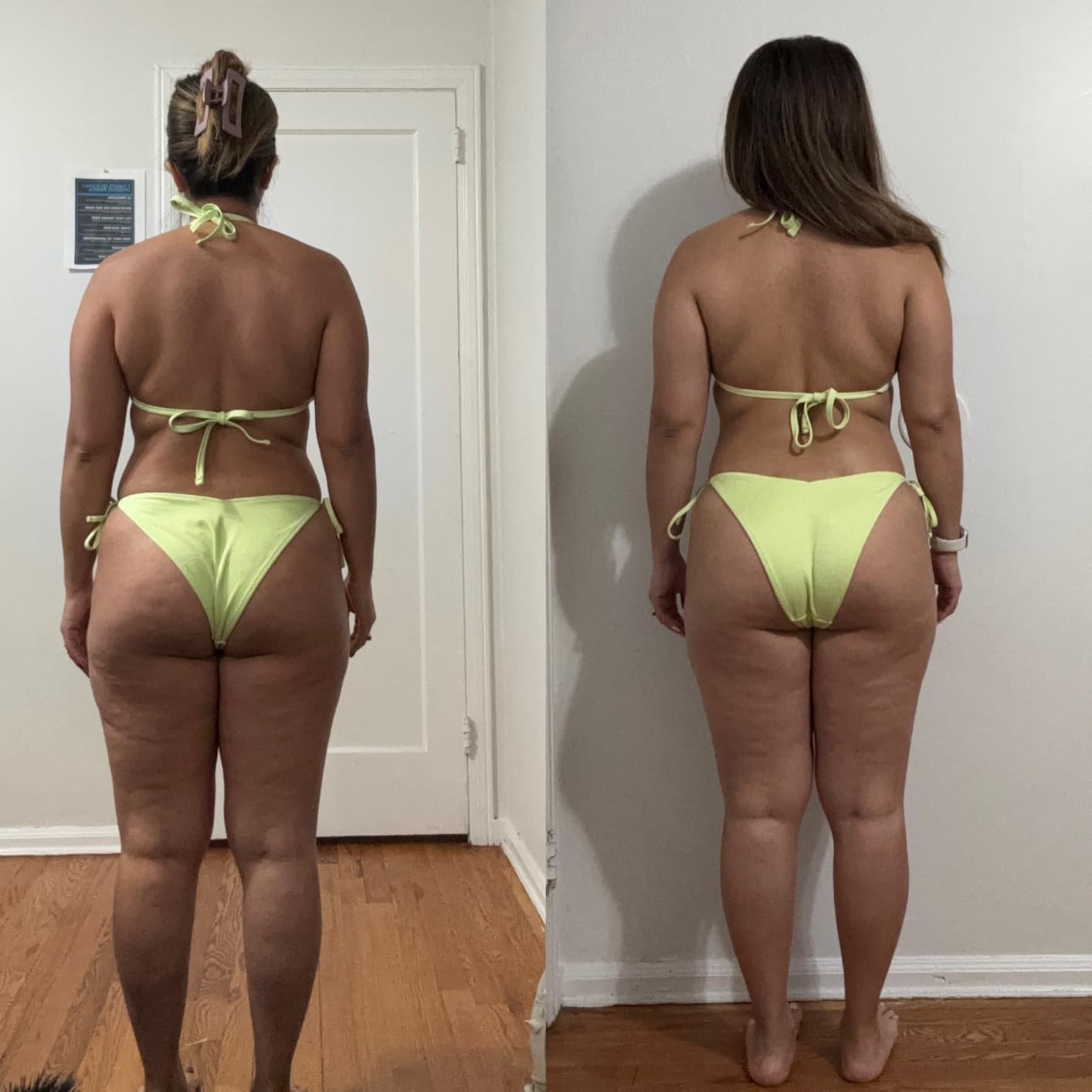 María - Transformación glúteos 6 semanas