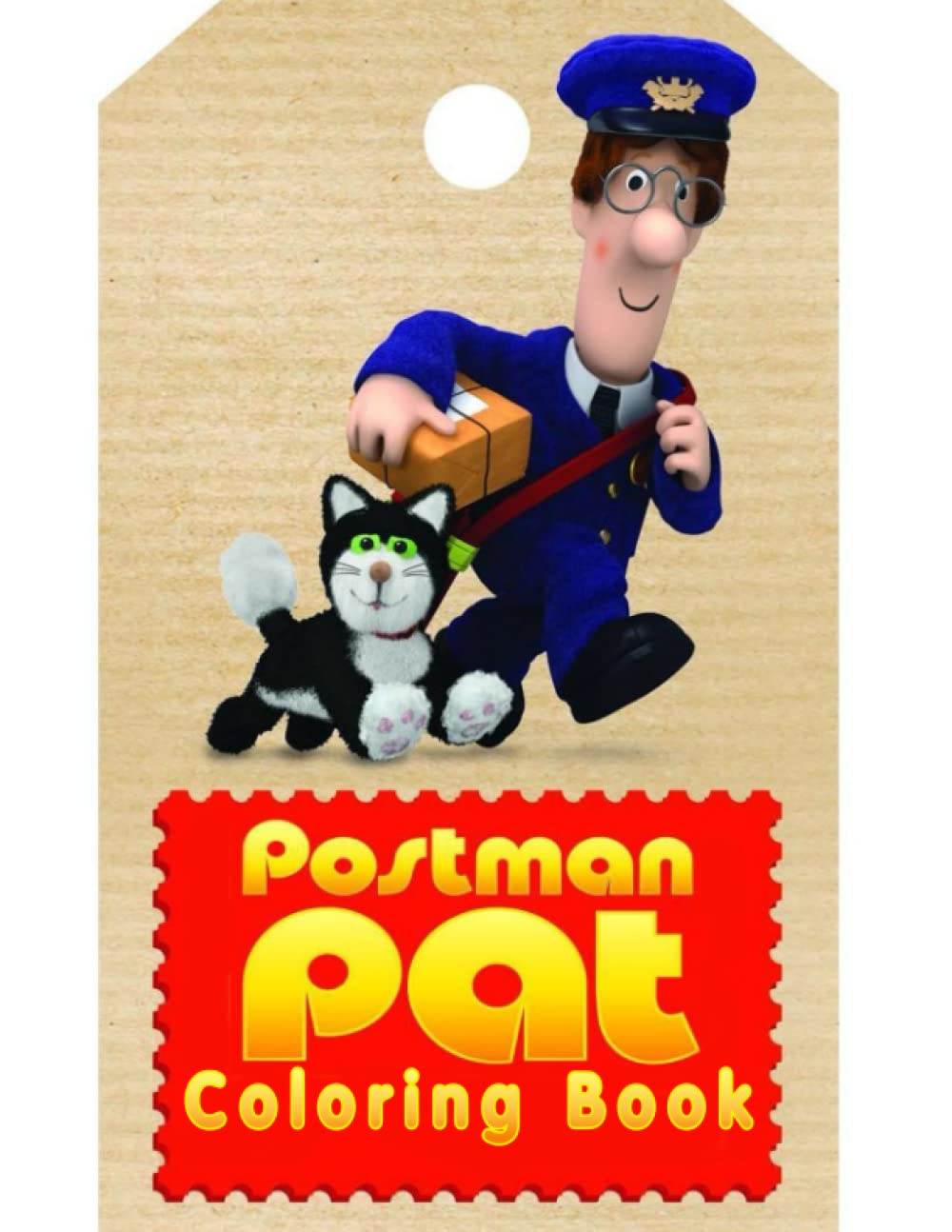 Postman Pat Coloring Book: Coloring Book For Kids Age 4-8,9-12, Teens, and Adults