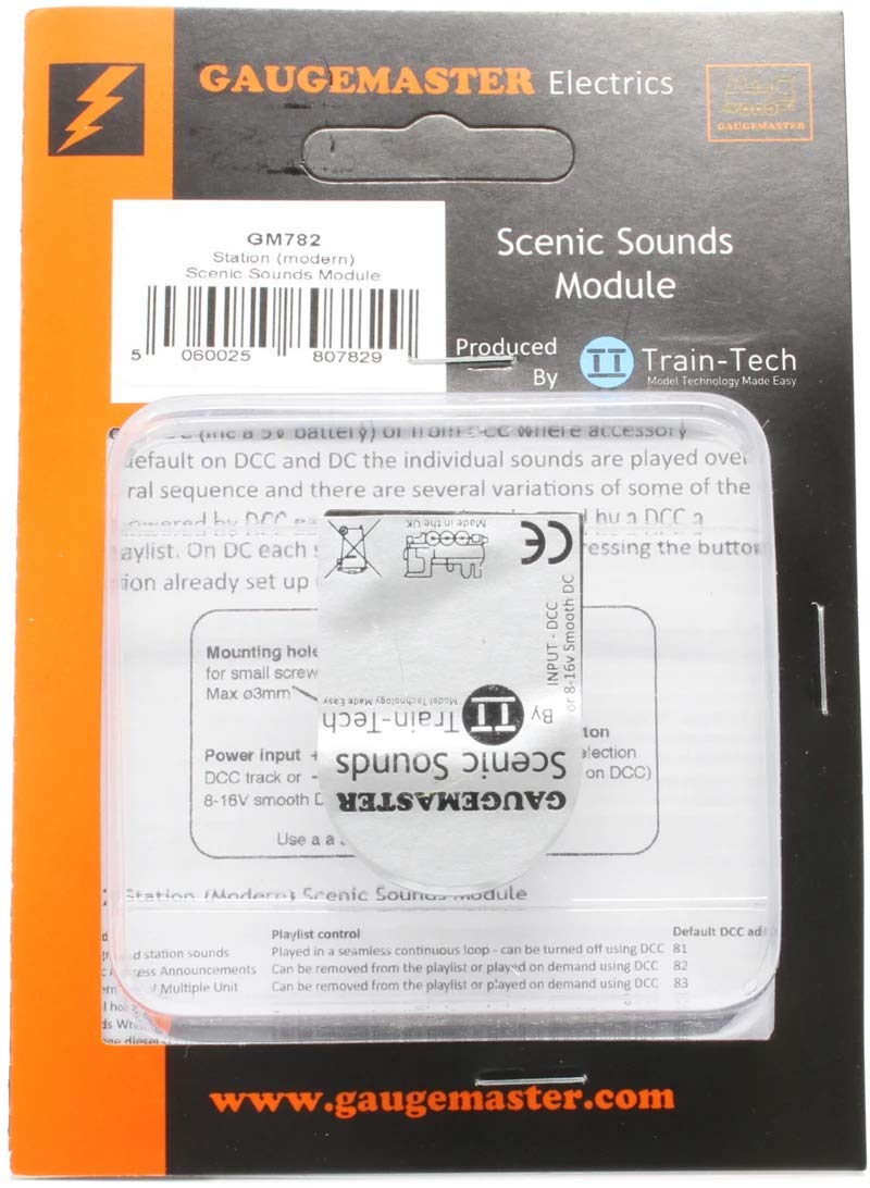 Gaugemas GM782 Scenic sound module - Modern era station