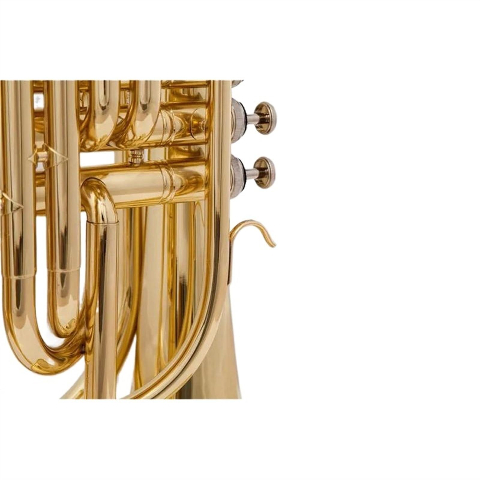 Standard Trompeten Bb Marching Bariton Messing Posaune Vernickelt Professionelles Musikinstrument