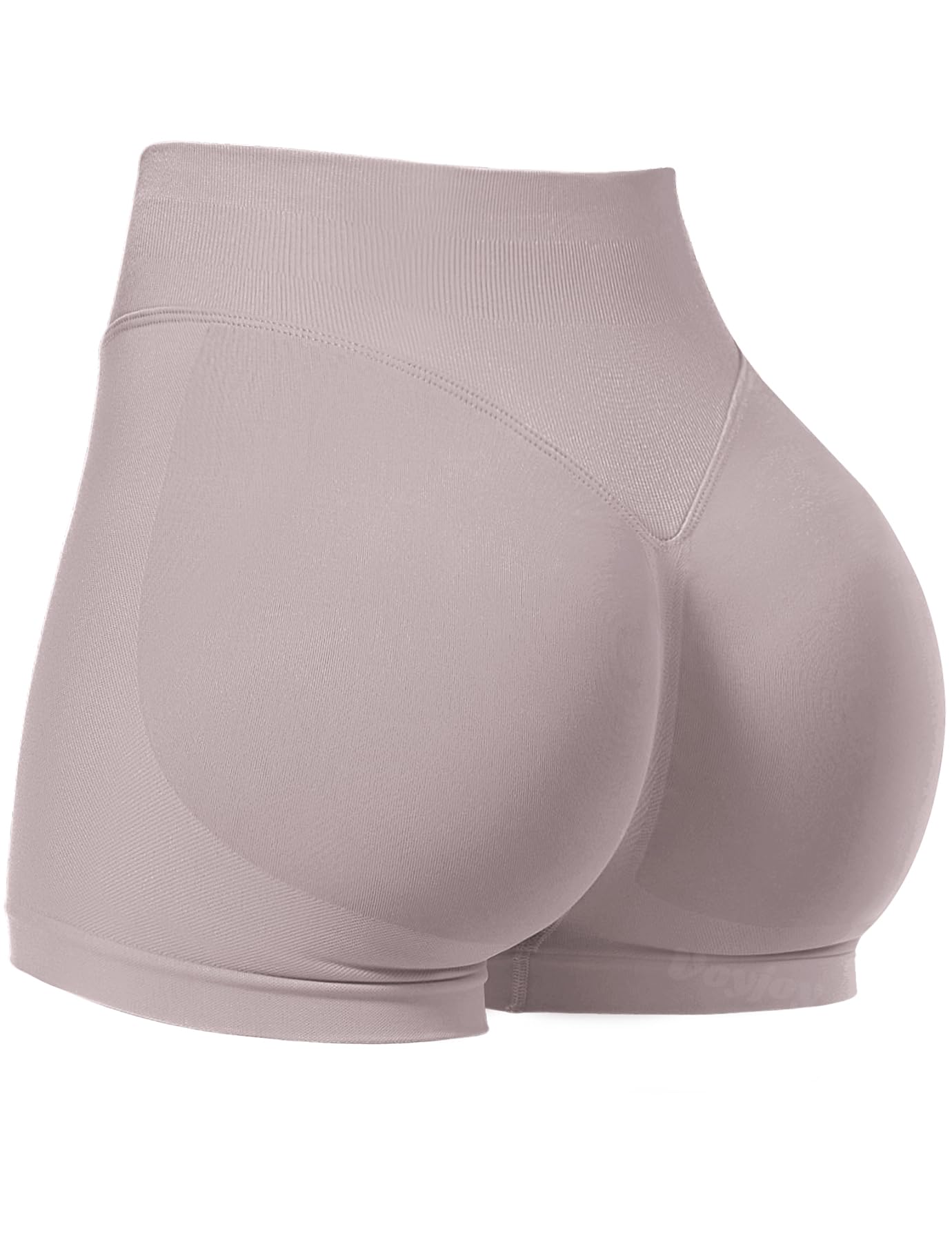 VOYJOY Women Workout Impact Shorts 2.5"/ 3.6"/ 4.5"/ 6" Scrunch Butt Booty | Tummy Control, High Waisted, Bike Short, Gentle Compression, for Women