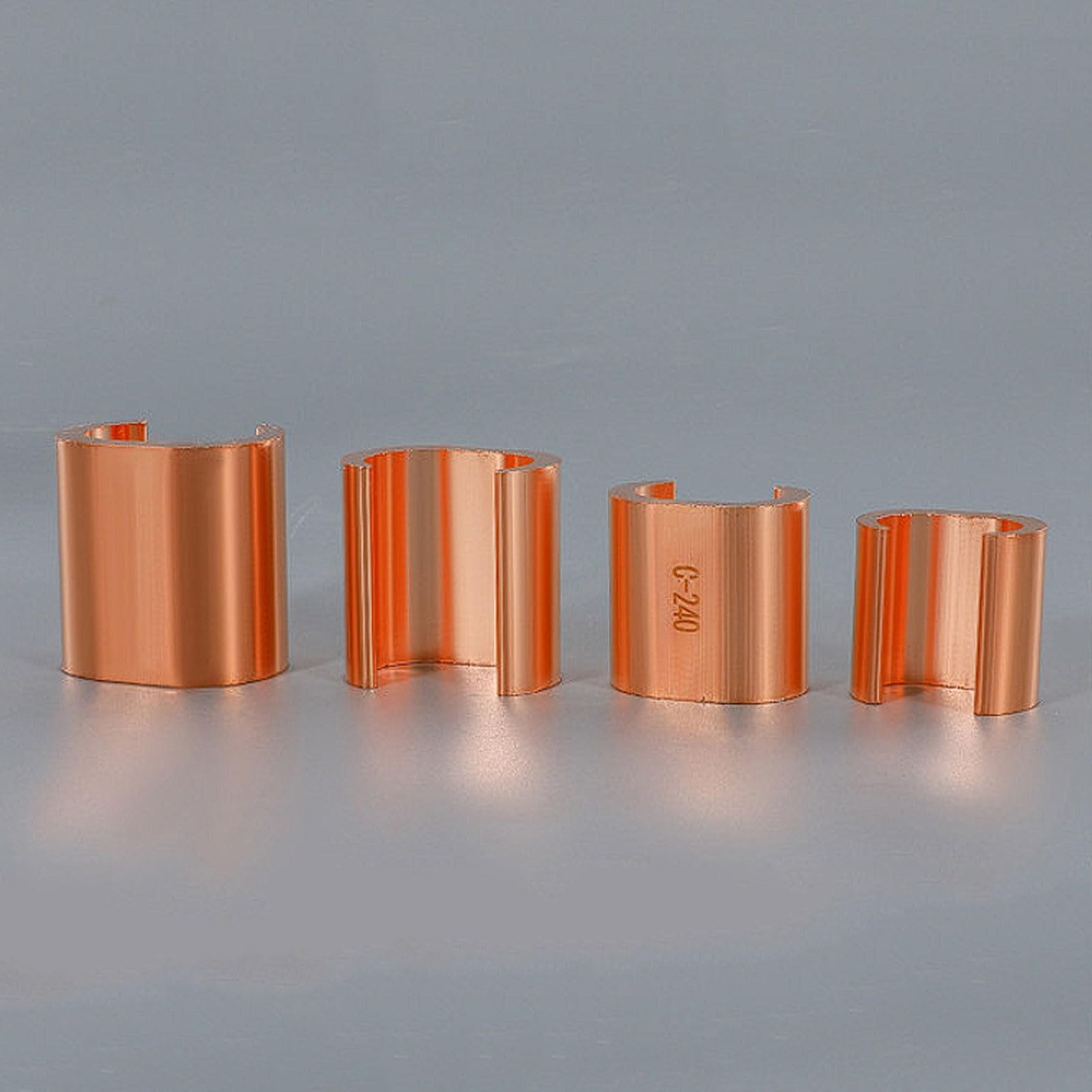 Abrazaderas de derivación cobre tipo C Serie CCT, kit conector cable a tope y paralelo conexión rápida, 16 tamaños hasta 700 mm² Regleta de conexión(CCT-700 1 piece)