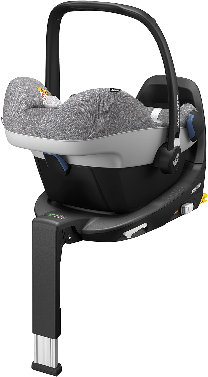 Maxi-Cosi Baza FamilyFix3 ISOFIX Pasuje do Fotelików Samochodowych Tinca, Rock, Pebble Plus i Pearl Smart i-Size, Od Urodzenia do 4 lat, 40 — 105 cm, 0 — 18 kg