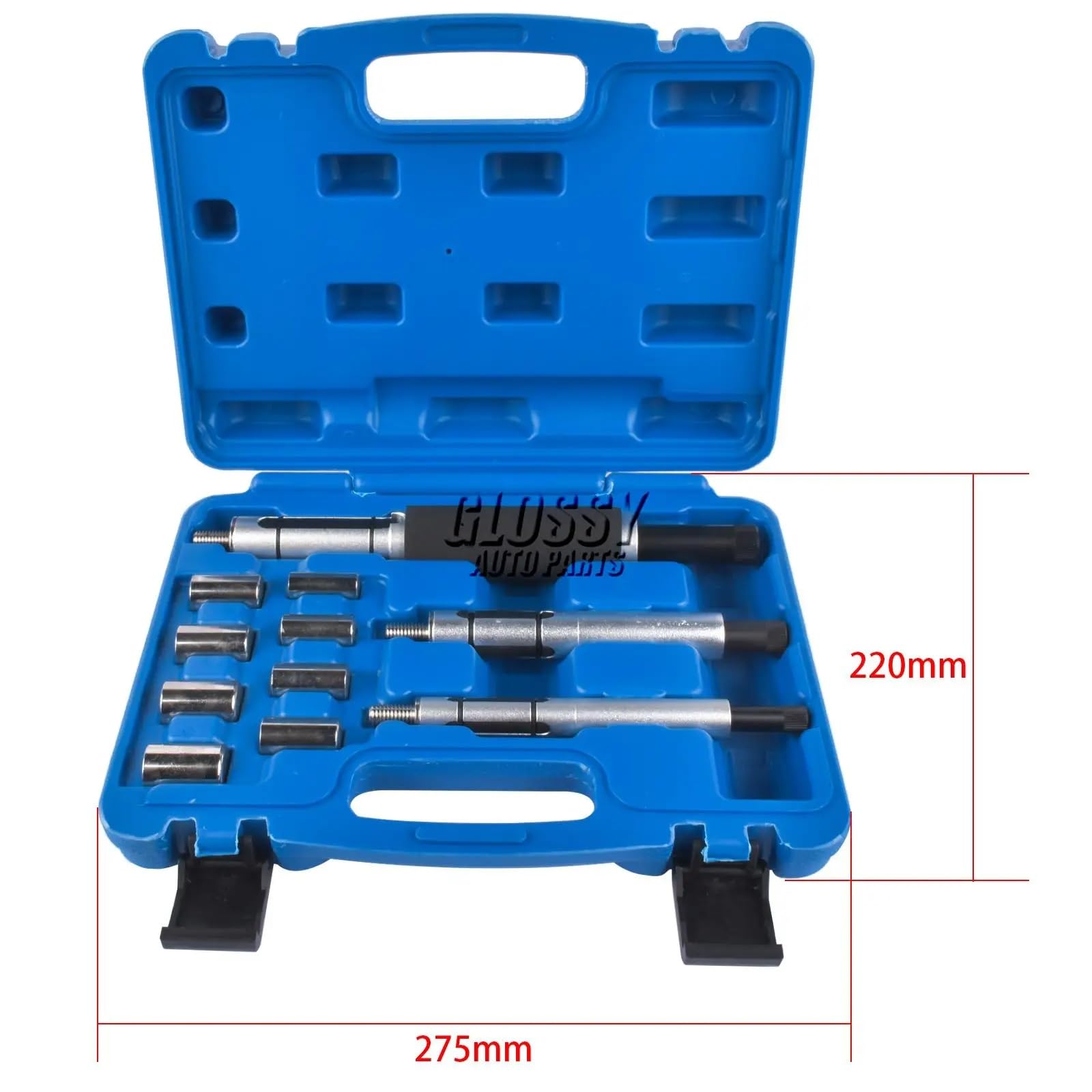 Kit centraggio Frizione Auto Strumento Calibrazione Frizione Auto 11 Pezzi Set Allineamento Regolabile 12-20 Mm Sostituzione Trasmissione con Cuscinetto Mano