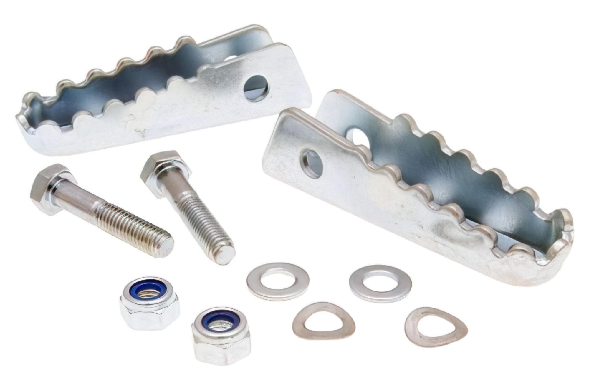 Set Poggiapiedi Sozius Oem Per Aprilia Rx 50, Sx 50, Derbi Senda, Gilera Rcr, Smt - 4