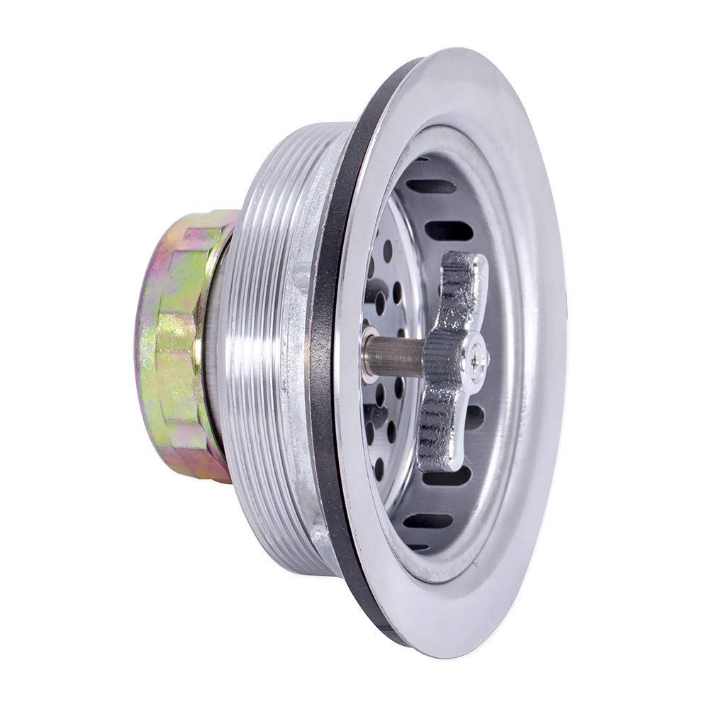 EZ-Flo 30009 Spin and Seal Stainless Steal Kitchen Sink Strainer kit, Stainless Steel, 2.9 x 4.4 x 4.6, 2.9 x 4.4 x 4.6" - Image 4
