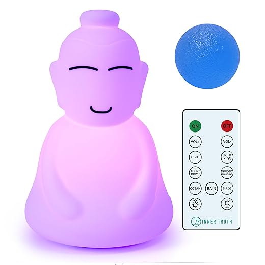 3-in-1 Guided Breathing Buddha Stress Relief Kit