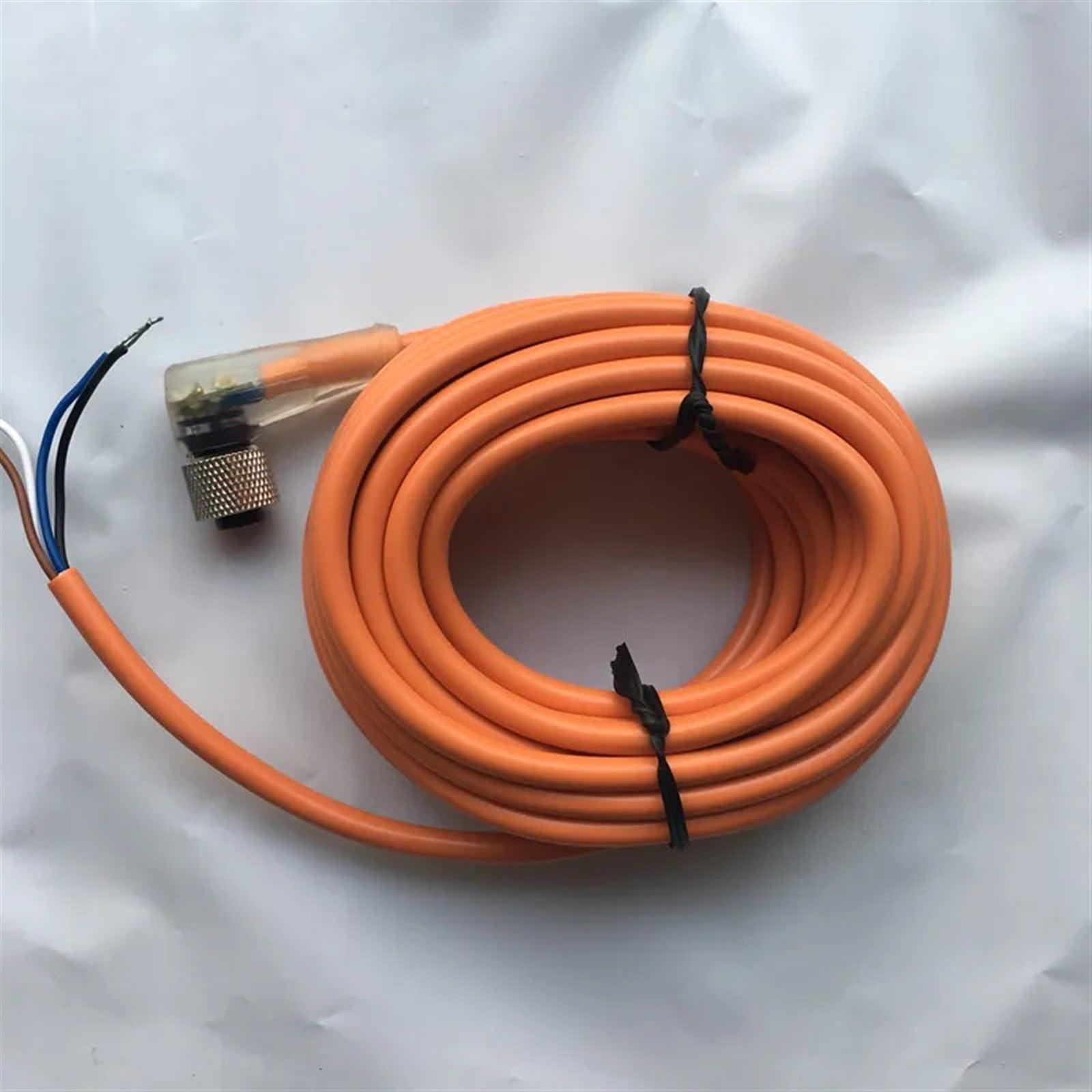 CXFCIHFT M12* 1, 4 wire/pin, NPN, NO+NC angle plug sensor connector, female connector coupler with LED light