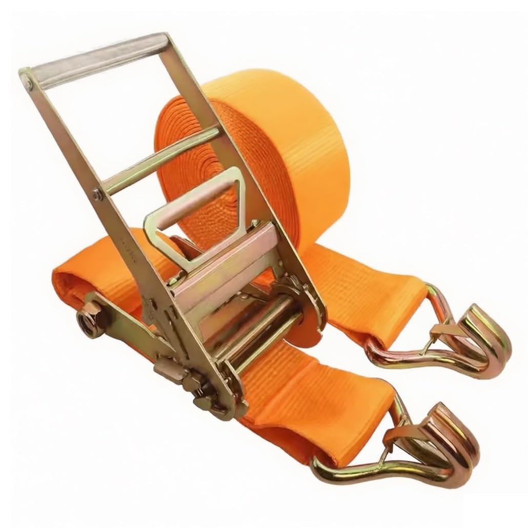 Juego de Correas de Amarre con trinquete de 10 cm de Ancho, 33069 Libras, 6-65 pies de Largo, para Camiones de mudanzas, remolques, Barcos, Kayaks, contenedores(12.0m/39.4Ft)