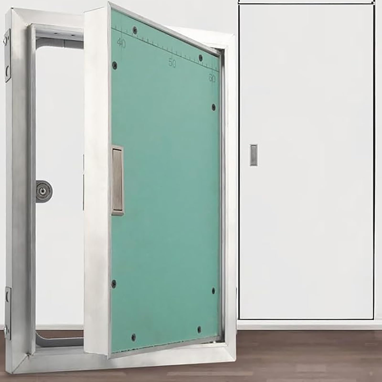 Porte de plomberie pour cloisons sèches avec panneau d'accès 500 x 900 mm