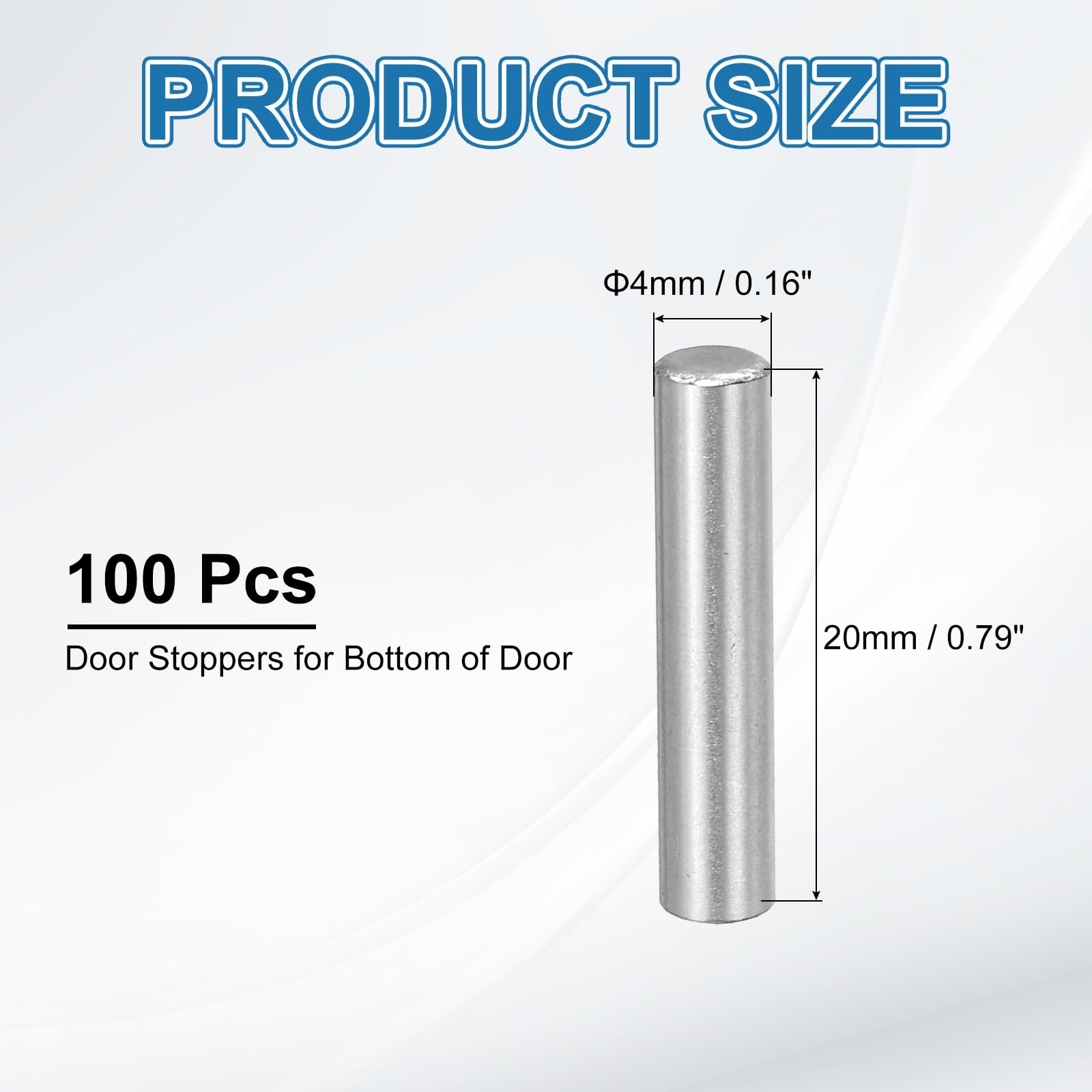 PATIKIL Metal Dowel Pins 4x20 mm - Image 2