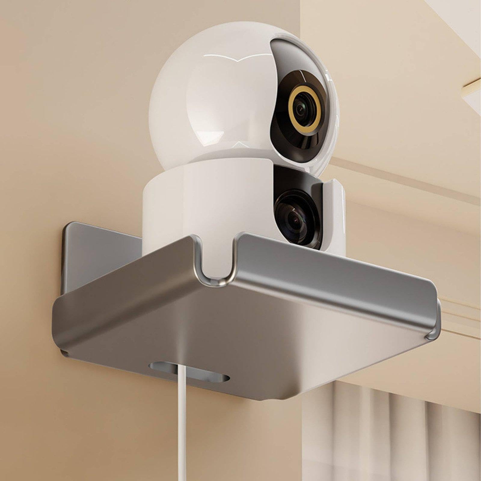 rockible Staffa di Montaggio per Dispositivo di Osservazione (6 Pezzi) - Installazione Semplice - Mensola Multifunzionale per Telecamera - Ideale per L'ing, 6 Pezzi