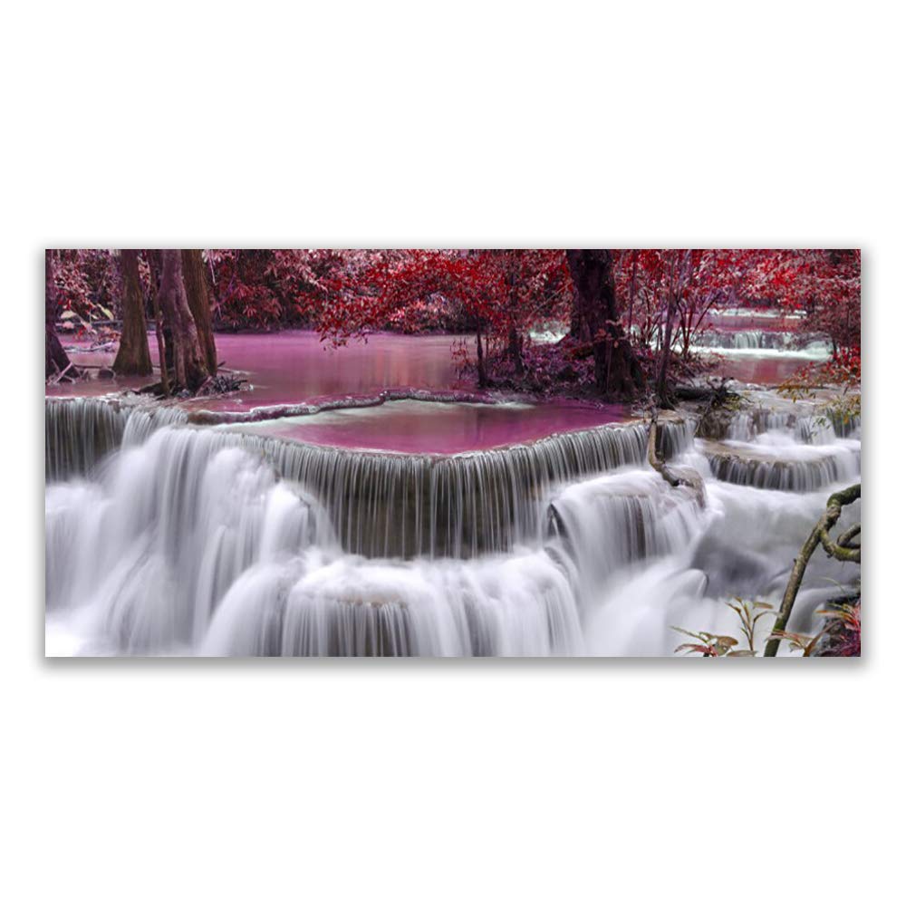 Impression sur verre trempé 120x60cm tableau décoration murale moderne arbre
