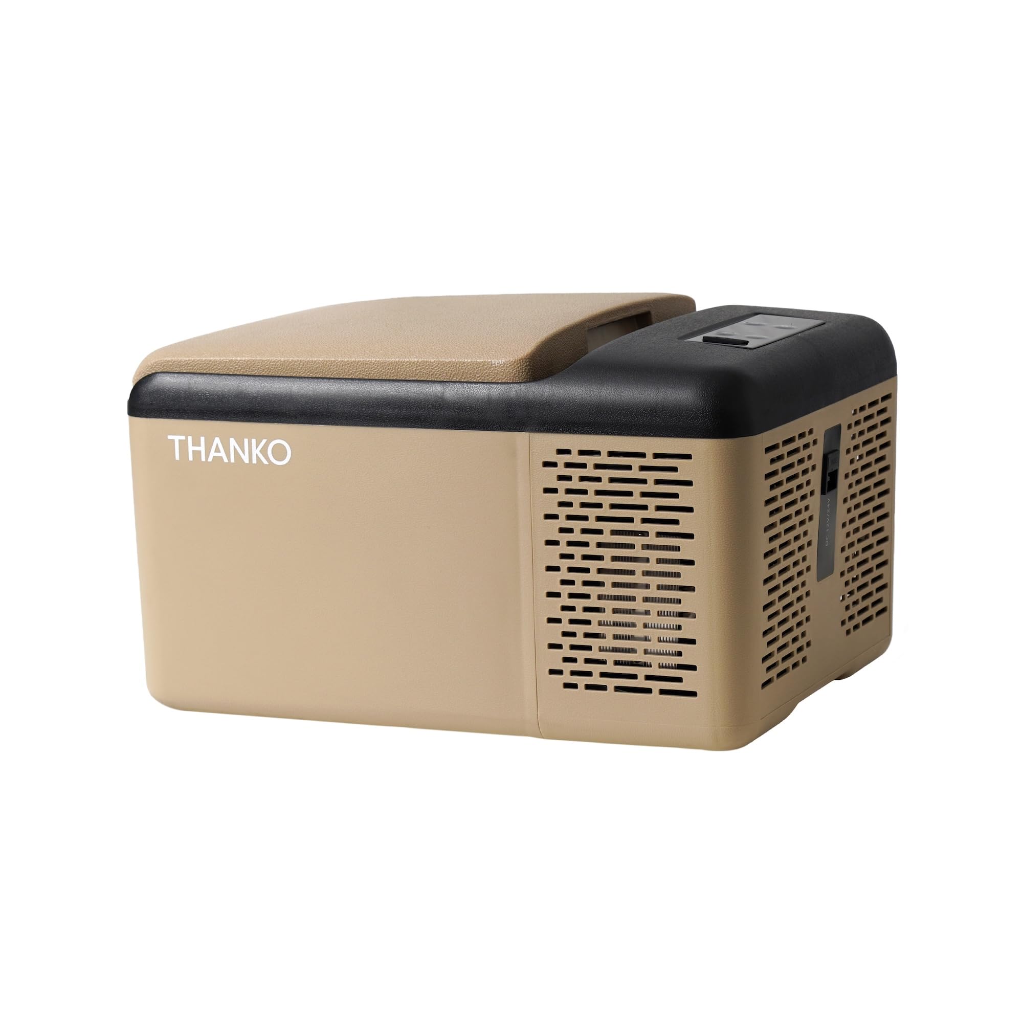 Amazon.co.jp: THANKO どこでもミニ冷凍庫9L サンドカーキ GBGF26HJU