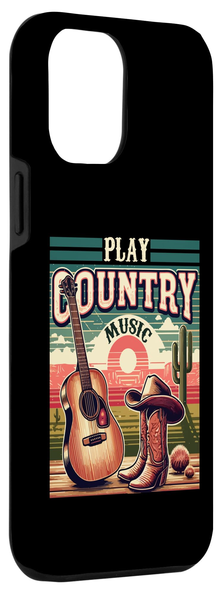 Play Country Music Vintage Western Festival American Case for iPhone 14 Plus - Image 3