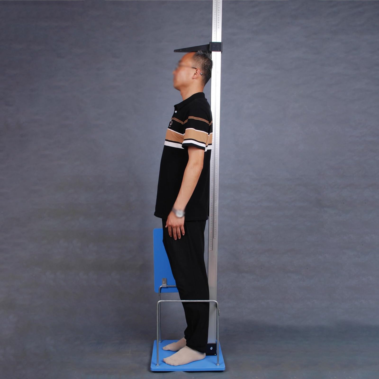 Aluminum Alloy Height Measurement - Easy to Use Portable Stadiometer/Unit Sith MM Height Ruler - Portable Height Measuring Pole for Gym, Pediatric, Medical Offices