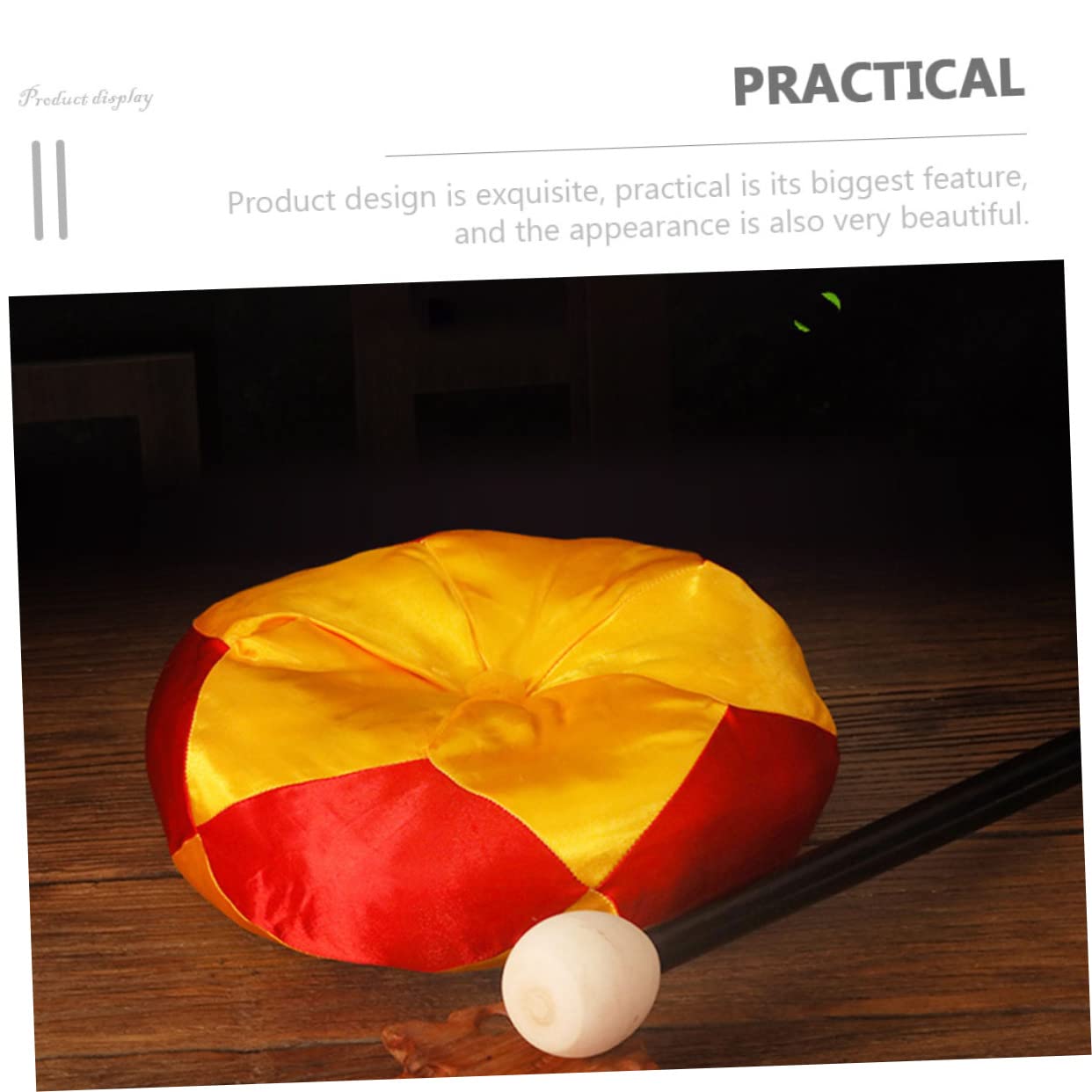 Milisten Buddha Sound Bowl Mat Meditation Bowl Pad Wooden Fish Mat Singing Cushion Singing Pillow Decor