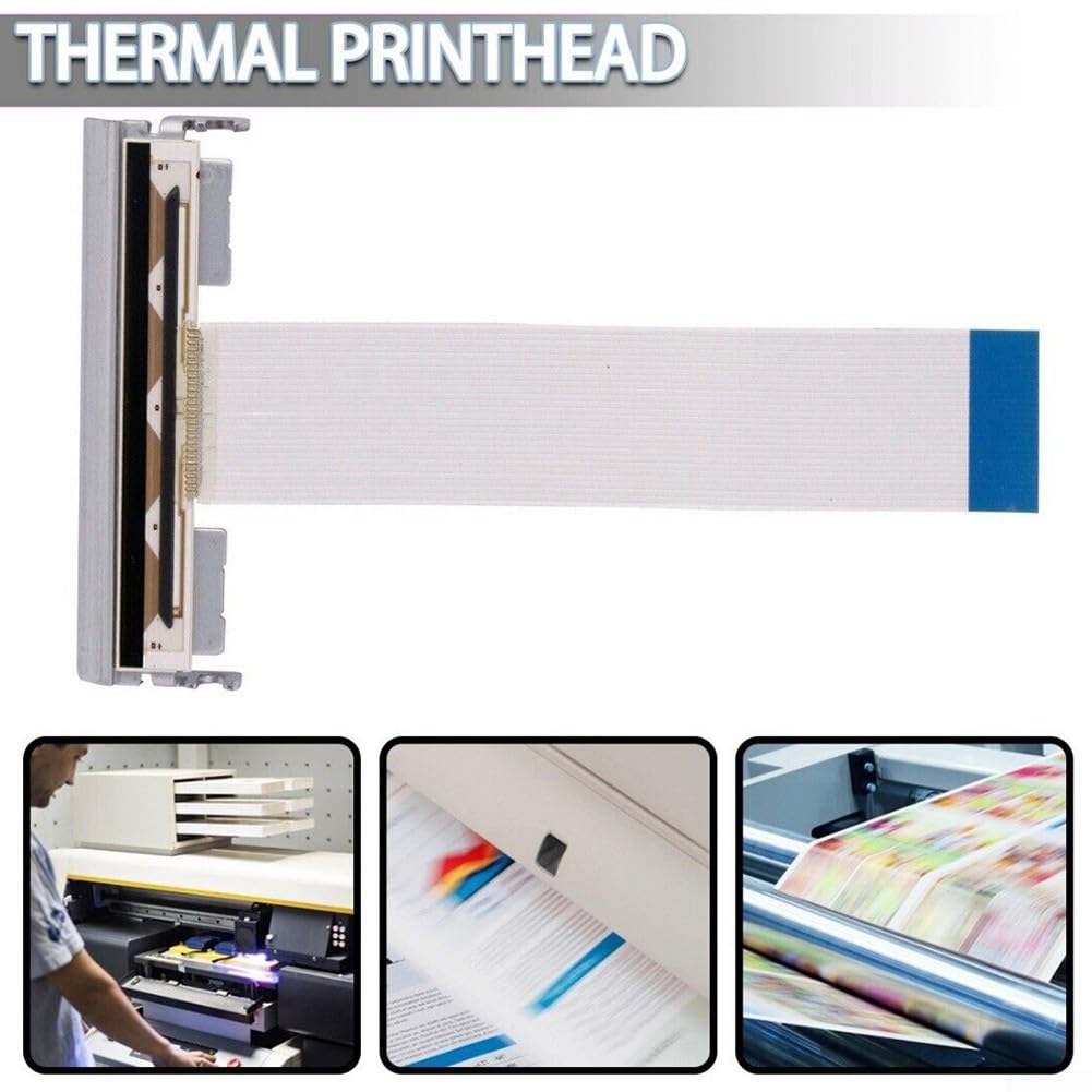 Cabezal de impresión térmica de metal compatible con modelos de impresora Tm-t88v Tm-t885 2131885 2141001 Diseño de salida rápida y transparente para terminal Pos caja registradora etiquetadora en
