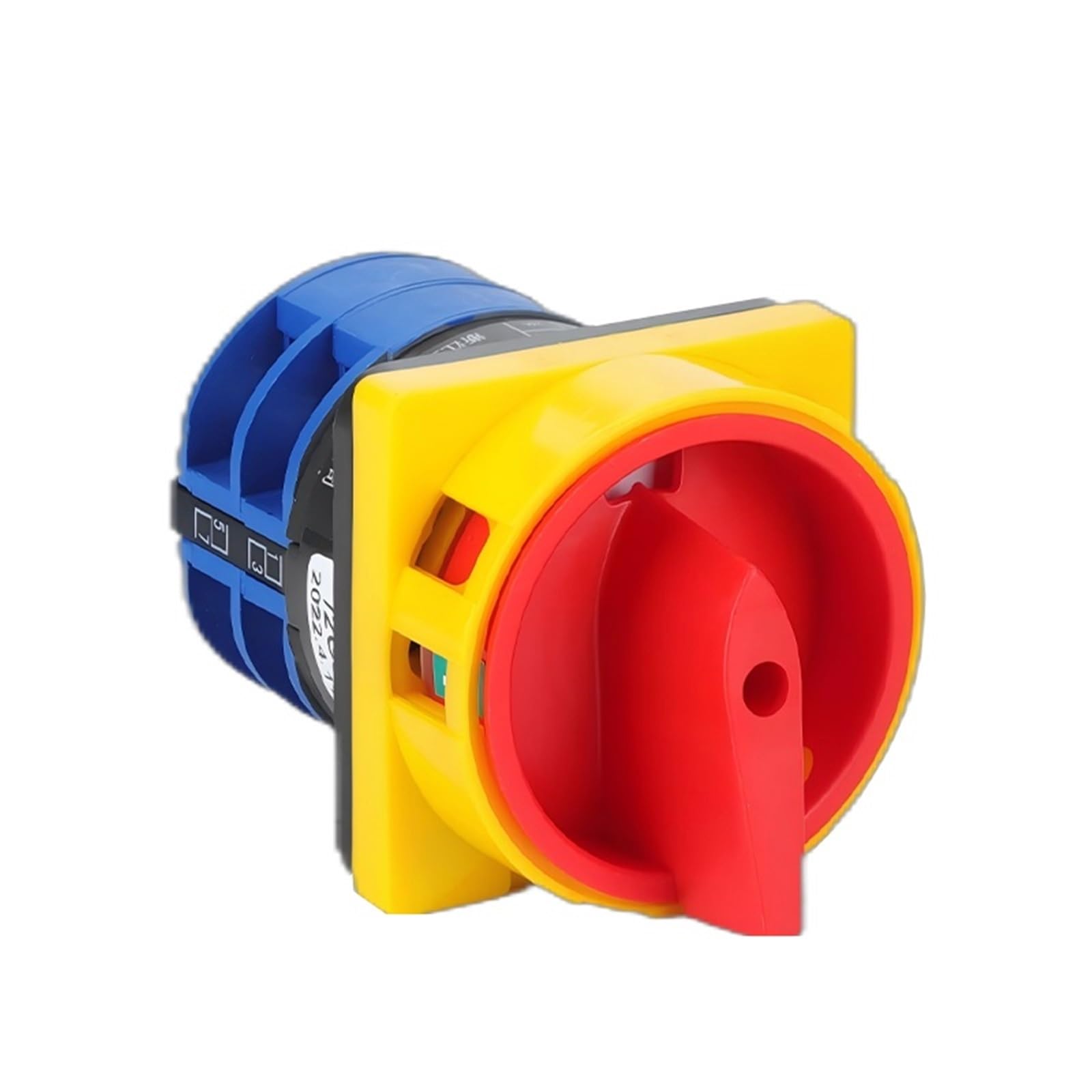 BKGWCSOR LW26GS-32A Padlock Cam Switch Silver 690V Changeover Rotary Selector ON/Off Two Positions LW26GS YMW26(4P 16Terminals) Switches