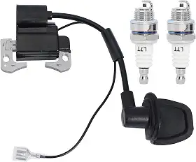 Vela de ignição L7T da bobina de ignição para 2 tempos 33cc 43cc 47cc 49cc 50cc mini moto bolso de sujeira moto picador scooter infantil Quad ATV Minimoto