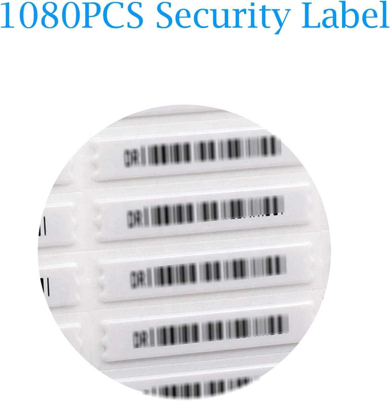 Adhesive Barcode Label 1080 Piece for 58Khz EAS Tagging System Sensitive Alarm