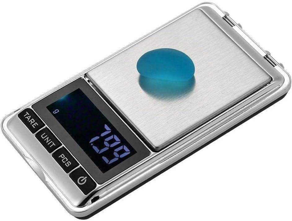 Balance à grammes portable, Balance électronique de poche de haute précision, mini balance de cuisine avec affichage - 1000 g 0,1 g